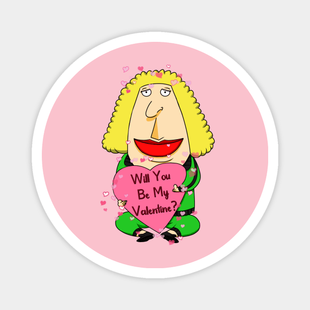 Be My Valentine Magnet by Active Jane